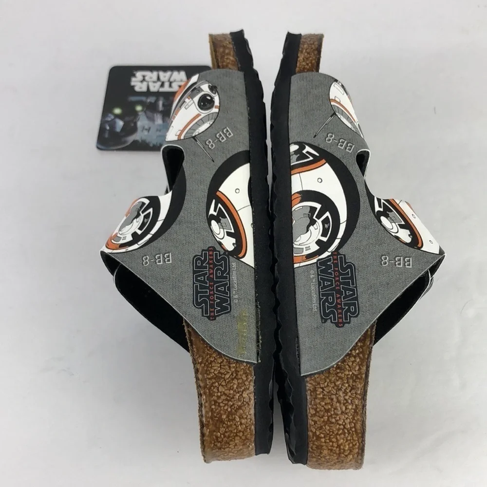 NEW Limited Edition Birkenstock Arizona Star Wars BB8 Kids Sandals